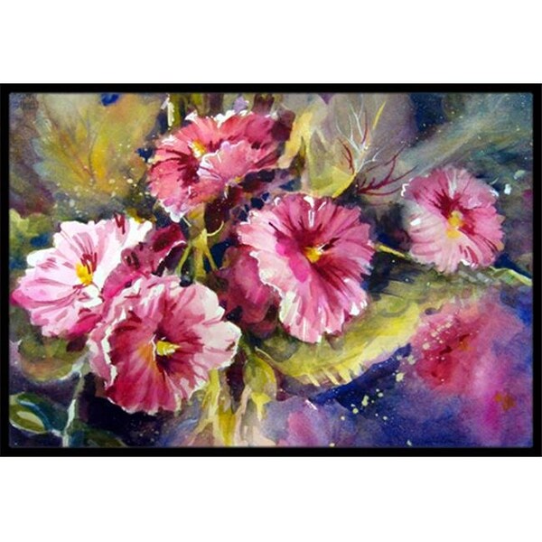 Carolines Treasures PJC1106JMAT April Showers Bring Spring Flowers Indoor & Outdoor Mat; 24 x 36 in. PJC1106JMAT - main